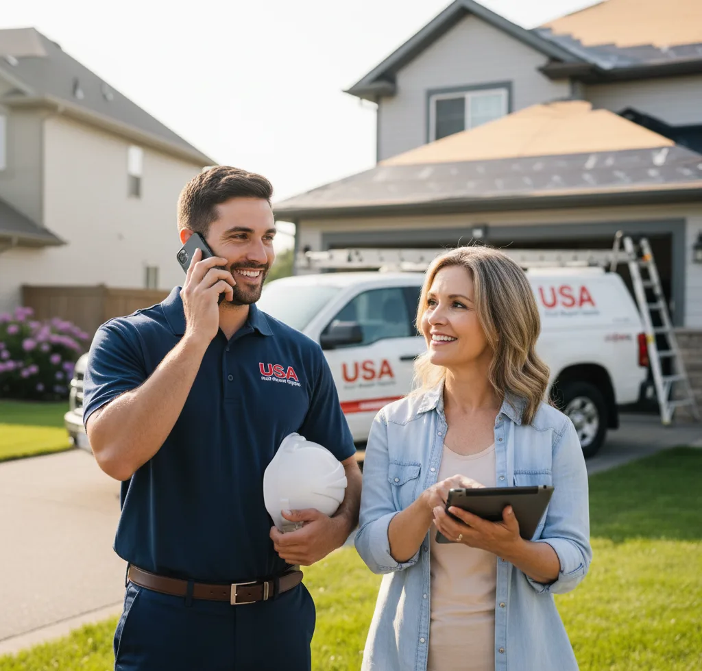USA Roof Repair Experts customer support in Seagoville